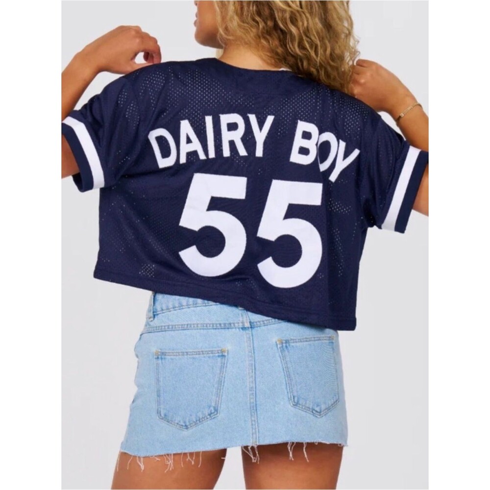 Dairy Boy Navy Homecoming Jersey